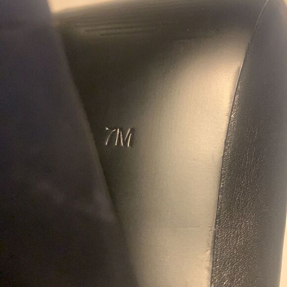 Guess Women's Black Platform Peep Toe High Heels Ankle Boots/Sandals , like new - Picture 14 of 15